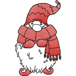 Stickdatei - Winter Gnom 1